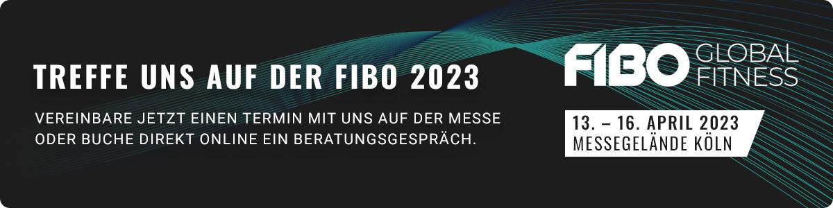 Messebanner FIBO 2023